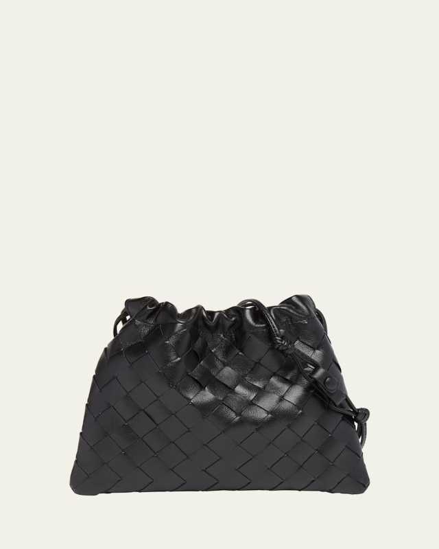 Small Leather Pouch Crossbody Bag